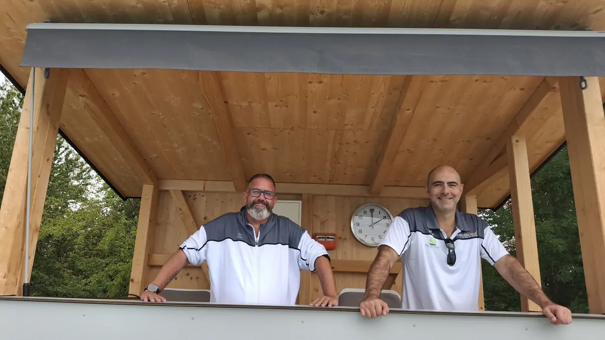 Daniel Kanitz und Athanasios Giagkou