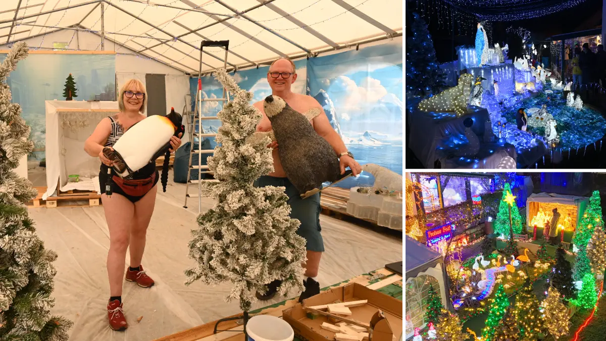 Weihnachtshaus Erdmannhausen zieht ins Wellarium Steinheim