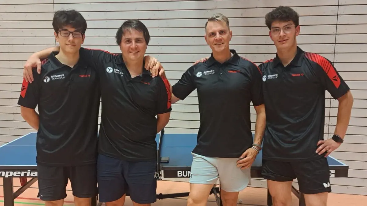 Tischtennis, VfL Herrenberg beim Sommer-Teamcup