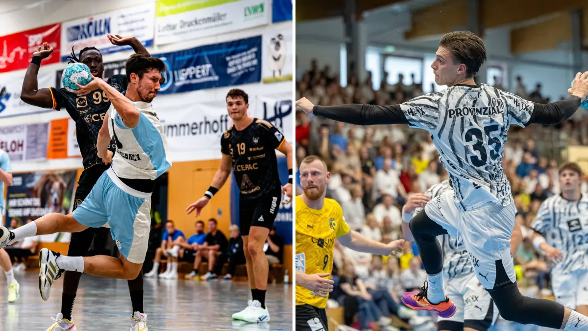 Alex Dujshebaev und Domen Makuc