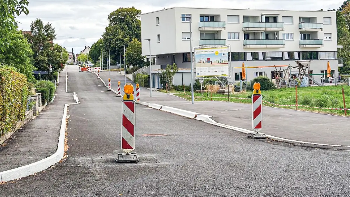 Bauarbeiten Robert-Bosch-Straße Rutesheim