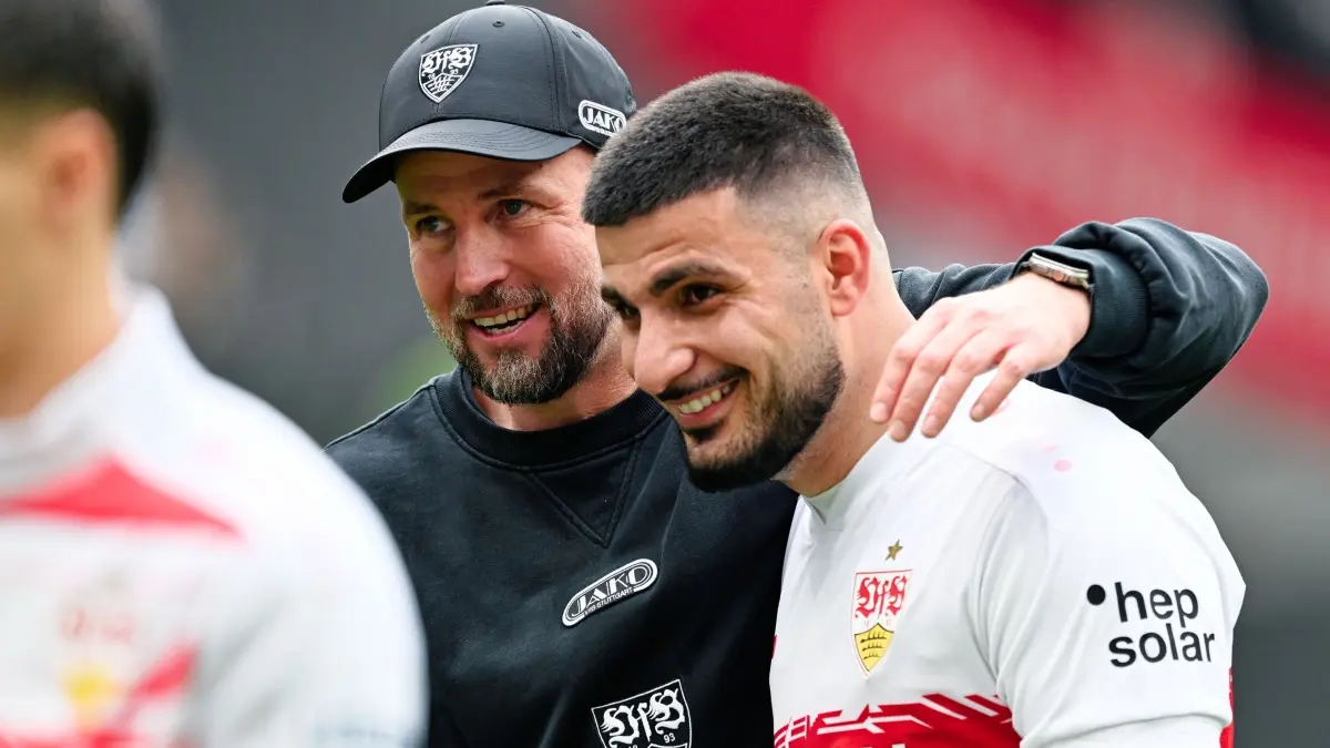 Sebastian Hoeneß und Deniz Undav