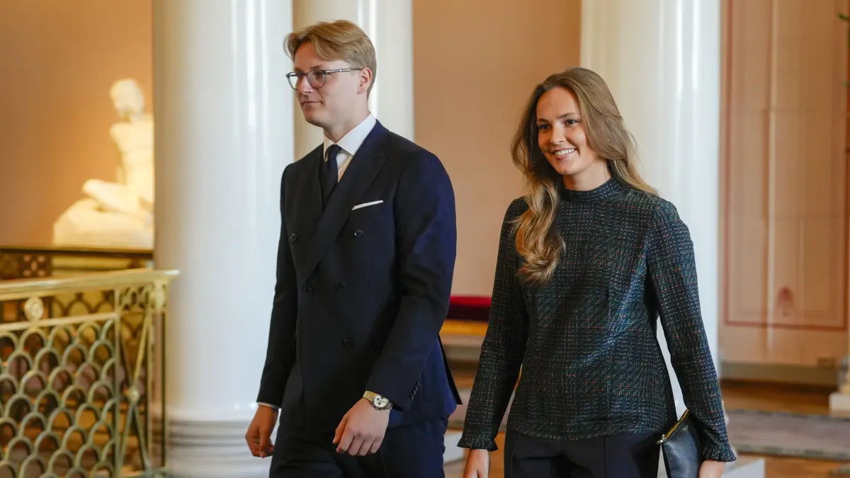 Norwegens Prinz Sverre Magnus und Norwegens Prinzessin Ingrid Alexandra bei einem Empfang für die norwegischen Athleten der Paralympics in Mailand und Cortina 2026.