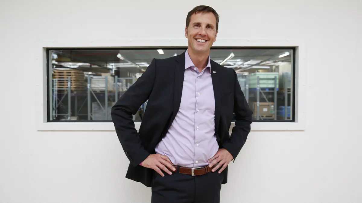 Michael Müller ist der CEO des Logistikers Lila Logistik in Besigheim