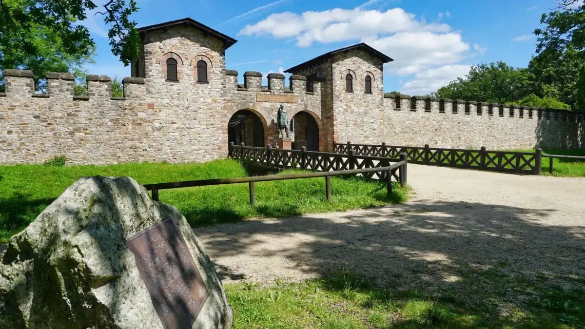 Römerkastell Saalburg am ehemaligen Limes im Taunus.