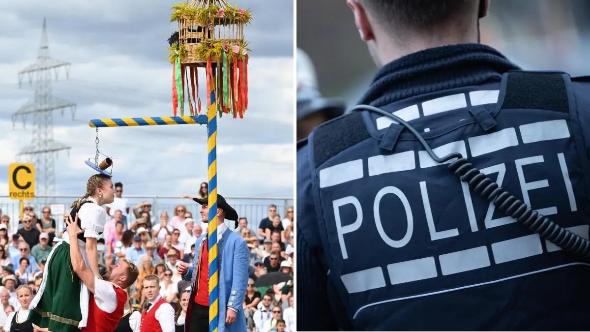 Im Umfeld des Schäferlaufs in Markgröningen (Kreis Ludwigsburg) sind 17 Menschen durch Pfefferspray verletzt worden. Die Polizei ermittelt.