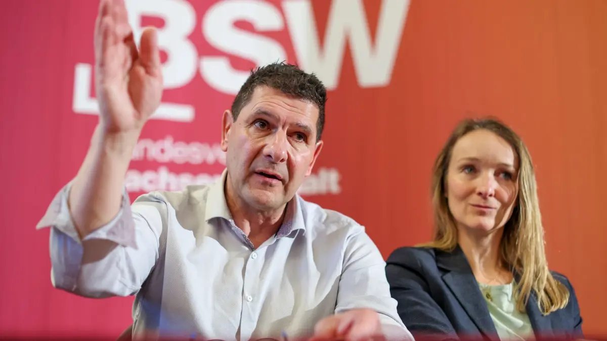 Thomas Schulze und Claudia Wittig (BSW)