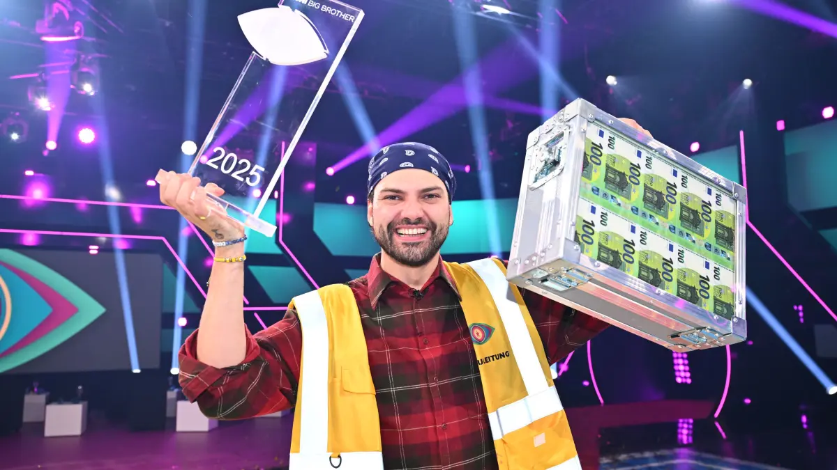 Der Gewinner vom letzten jahr: Jimi Blue Ochsenknecht.