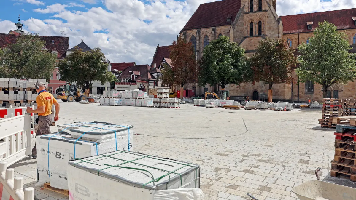 Esslingen, Marktplatz, Baustelle
01.09.2026 Foto: Pressefoto Rudel/Robin Rudel