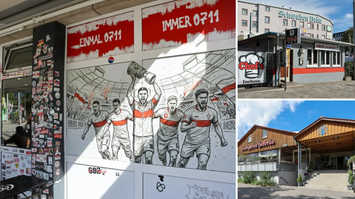 Wir stellen eine Auswahl an (Food)-Spots vor, die bei VfB-Fans beliebt sind