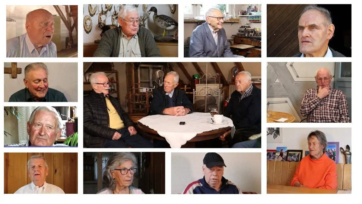 Zeitzeugen erzählen bewegende Erinnerungen an die Zeit im Zweiten Weltkrieg in Stetten.