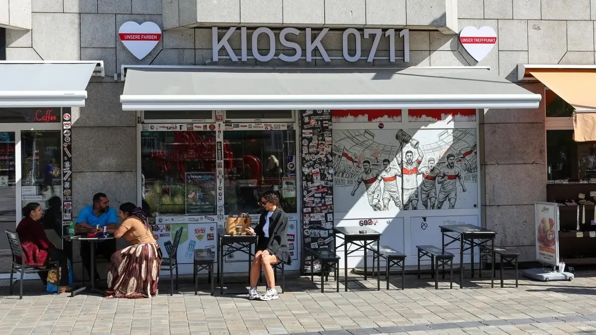 Der Kiosk 0711 ist voll in VfB-Optik gehalten.