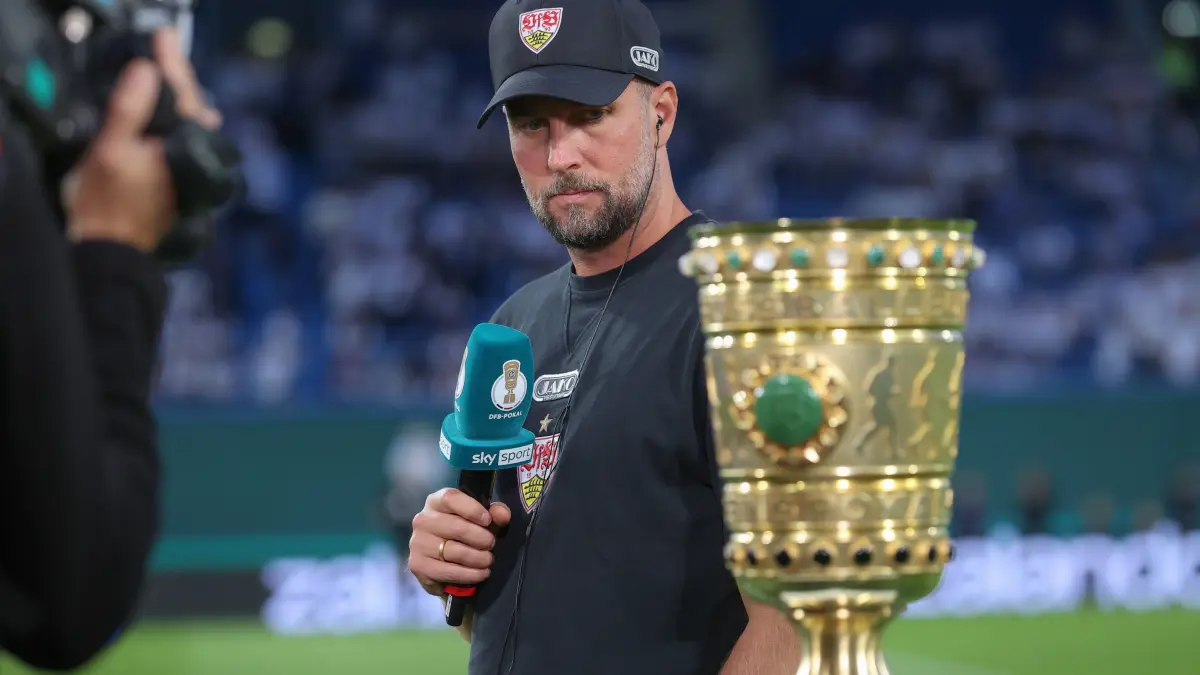 Sebastian Hoeneß kam mit dem VfB zuletzt zweimal in Folge ins Pokal-Endspiel.