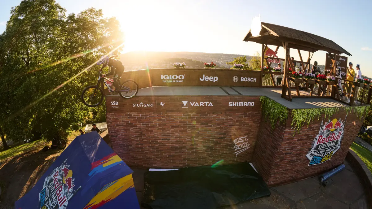 Fernanda Gildemeister during practice at Red Bull Stuttgart Cerro Abajo in Stuttgart, Germany on September 5, 2026 // Christoph Laue / Red Bull Content Pool // SI202609060038 // Usage for editorial use only //