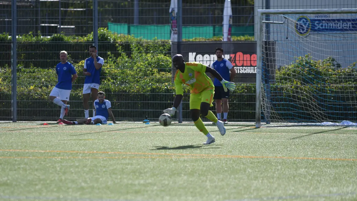 TSV Schmiden, Fußball, Bezirksliga, Torwart Luther Brice Adem Labem