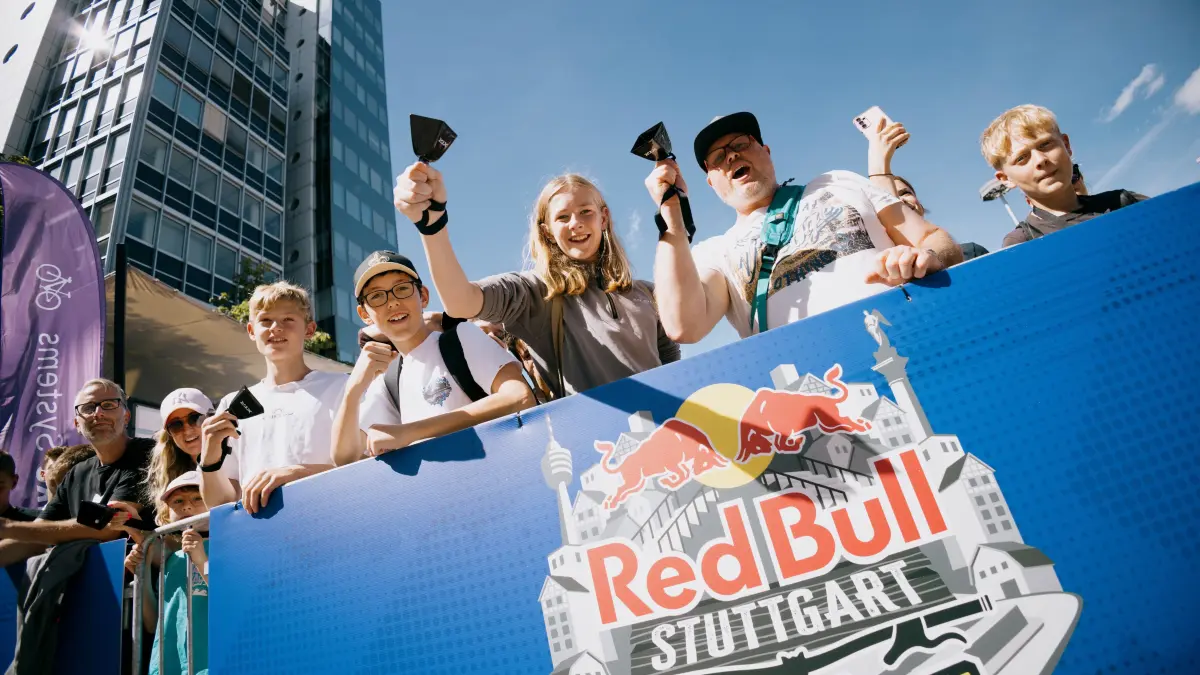 Spectators at the Red Bull Stuttgart Cerro Abajo in Stuttgart, Germany on September 5, 2026 // Julian Mittelstaedt / Red Bull Content Pool // SI202609060094 // Usage for editorial use only //