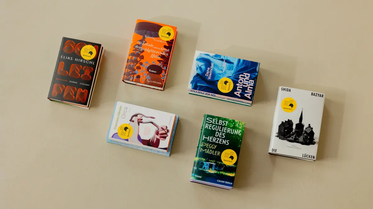 Deutscher Buchpreis: Shortlist2026