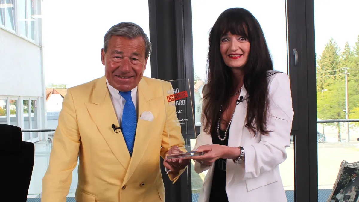 Wolfgang Grupp Trigema Sabine Oberhardt Mind Change Award