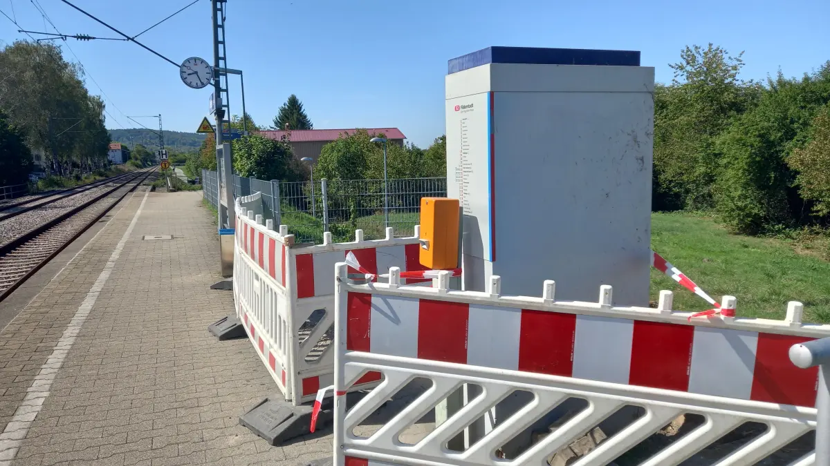Die Wartehäuschen in Weiler/Rems sind abgerissen worden.