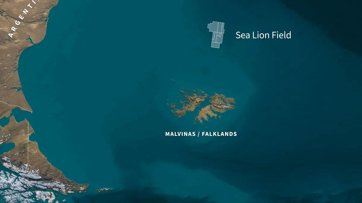 FILES-BRITAIN-ARGENTINA-US-FALKLANDS-MALVINAS-DIPLOMACY: This undated topographical handout image released on September 9, 2026 shows the location of the Sea Lion oil field off the Falkland Islands (Islas Malvinas) in the South Atlantic Ocean. The Argentine government announced on September 8, 2026 that it was sueing companies with links to an Israeli-British oil project near the Falkland Islands, as Buenos Aires escalates its claim over the territory. Britain and Argentina fought a 10-week war in 1982 over the South Atlantic islands, a British overseas territory that Argentines call Las Malvinas.
Britain and Argentina fought a brief but bitter 10-week war in 1982 over the South Atlantic islands, a British overseas territory that Argentines call Las Malvinas and claims as an integral part of their land. (Photo by Handout / Government House Falkland Islands / AFP)