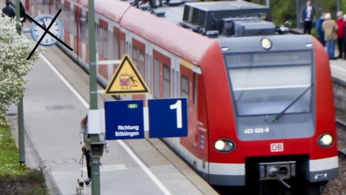 S-Bahn Haltestelle Goldberg
