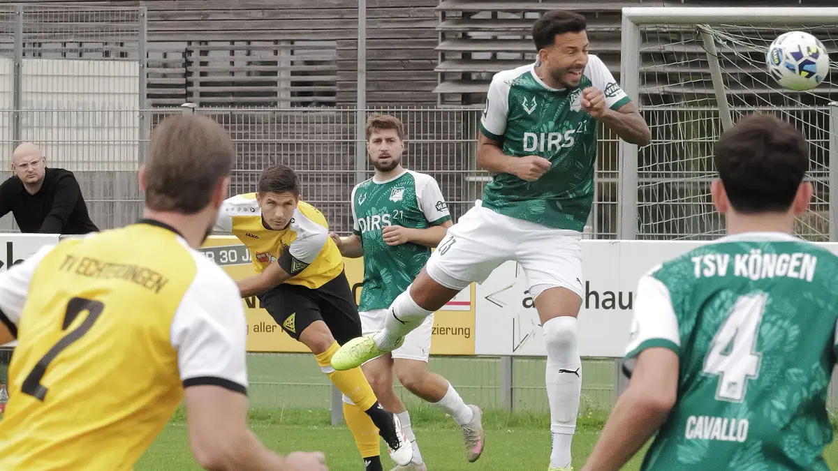 Fußball, Fussball, Landesliga, TV Echterdingen - TSV Köngen: Fußball, Fussball, Landesliga, TV Echterdingen - TSV Köngen
Nr.6 (E): Steffen Schmidt - gelb/schwarz
Fotograf: Günter E. Bergmann - Photography
Aufnahmedatum: 13.09.2026