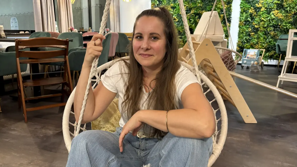 Julia Gänzle hat im September ihr "Café Sein" eröffnet - ein Familiencafé, das für alle etwas bieten möchte.