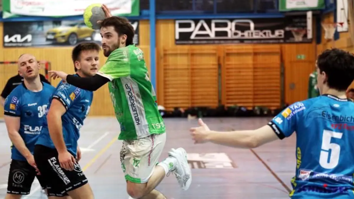 Handball, Verbandsliga, TSF Ditzingen, Handball TSF Ditzingen - Spvgg Mössingen Florian Ruoff