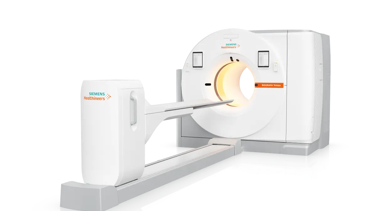 Daskombinierte Hybriduntersuchungsgerät Biograph Trinion.X EP5 von Siemens Healthineers