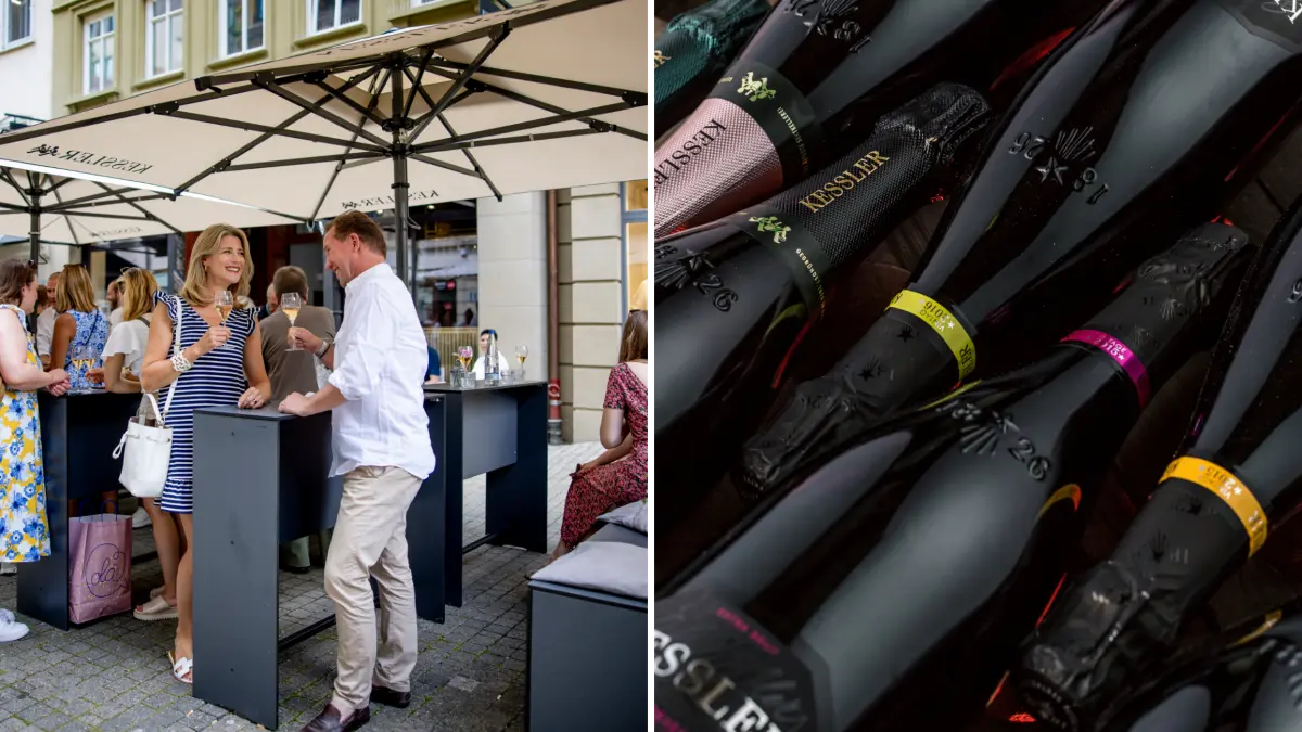Kessler Sekt und Kessler Bar in Stuttgart