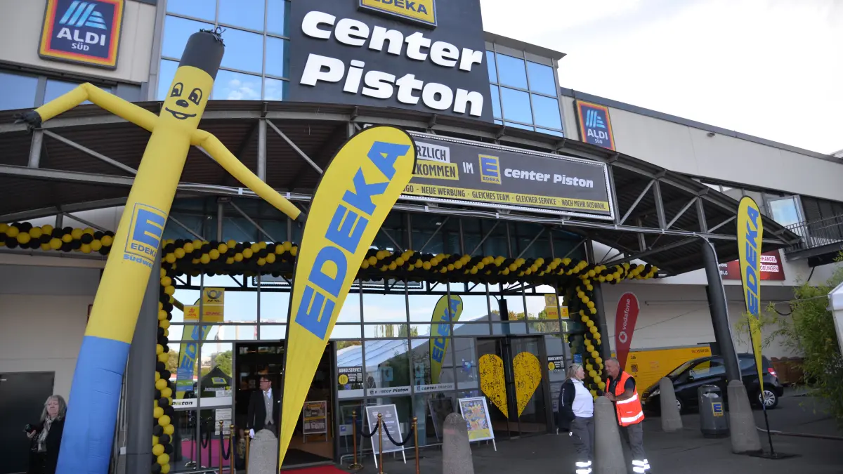 Neueröffnung des Ededa-Center Piston auf der Böblinger Hulb am 17. September 2026
