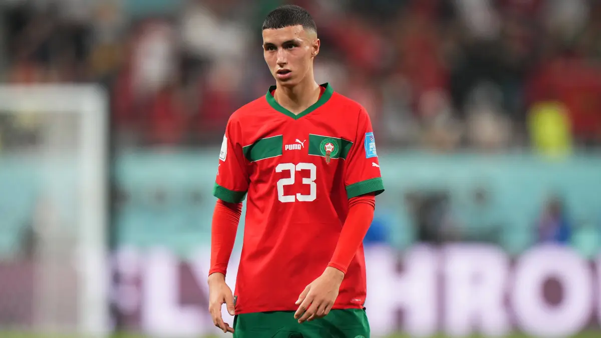 QAT: Croatia v Morocco. FIFA World Cup, WM, Weltmeisterschaft, Fussball Qatar 2022. Play-off for third place Bilal El Khanouss of Morocco during the FIFA World Cup Qatar 2022 match, Play-off fort third place, between Japan and Spain played at Khalifa International Stadium on Dec 17, 2022 in Doha, Qatar. Copyright: xBaguxBlancox/xPRESSINx WC_221217_059