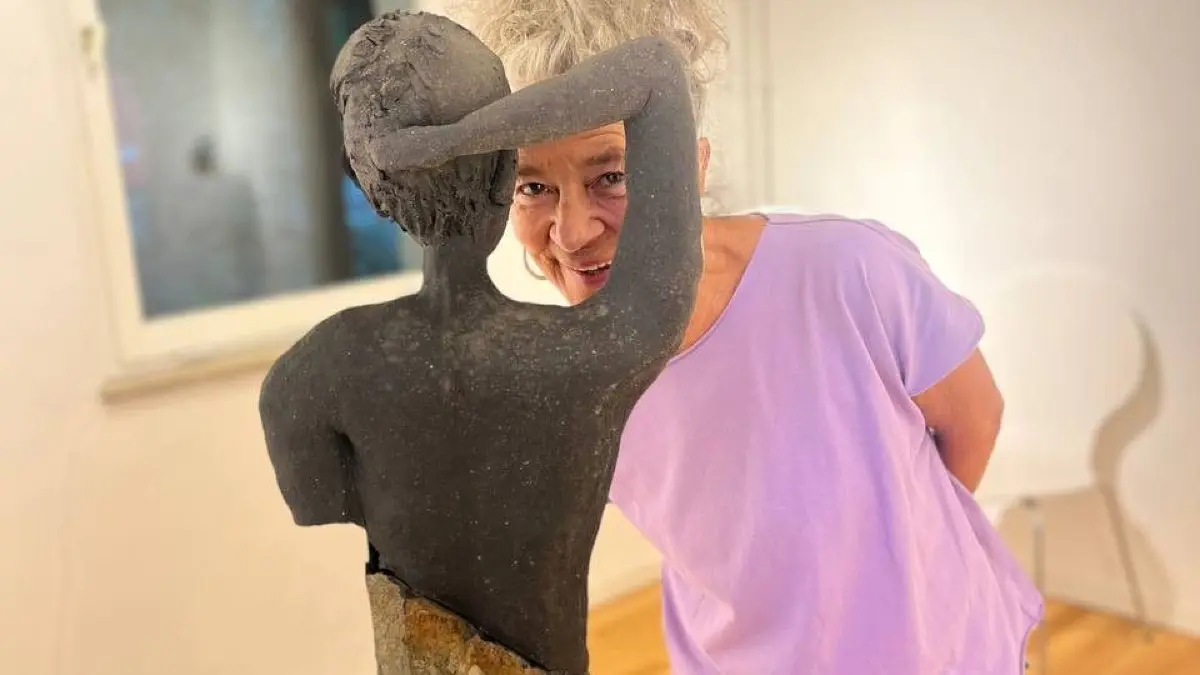 Petra Gerhardt stellt in Korntal-Münchingen aus.
