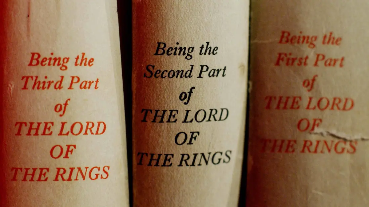 Englischsprachige Ausgabe von "The Lord of the Rings"
