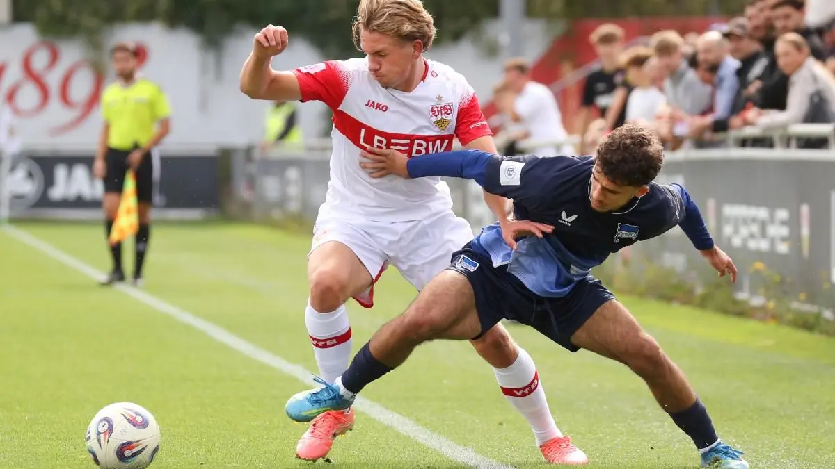 VfB Stuttgart News: U19 eliminated from the cup - | intense match with an ...