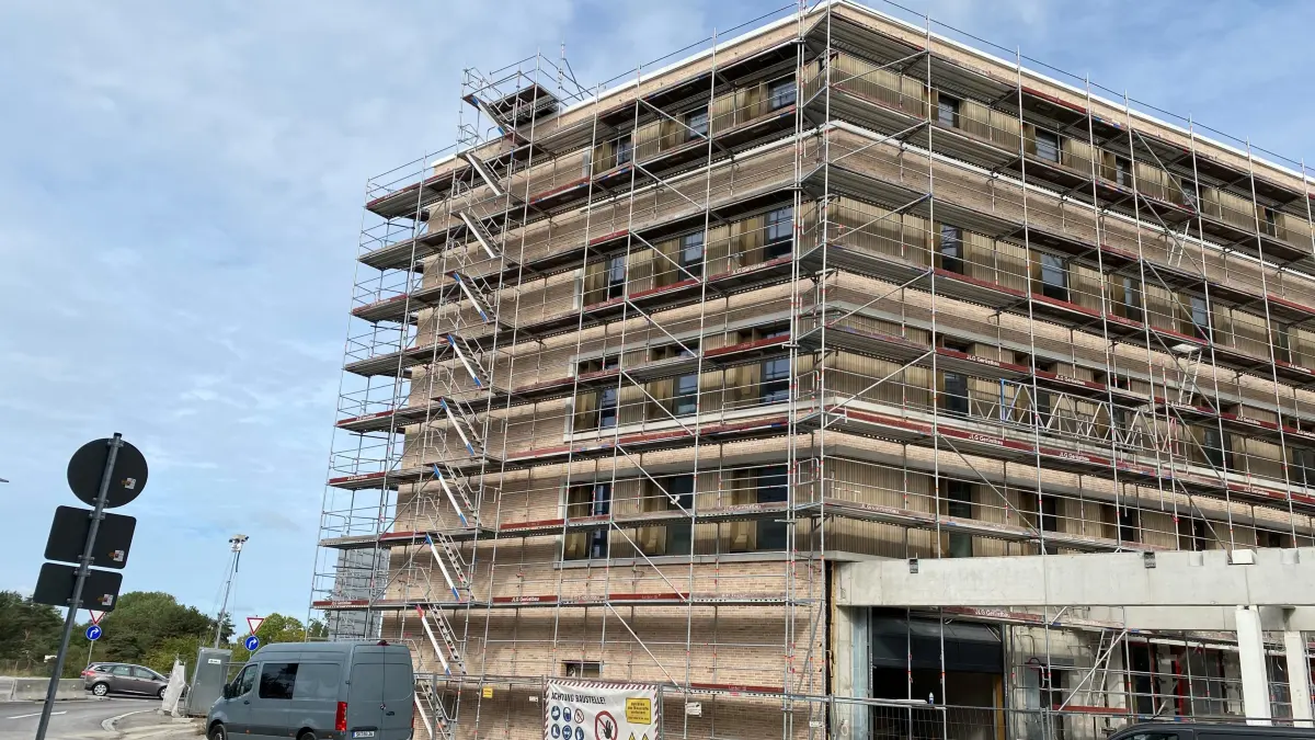 Die neue Psychiatrie in Böblingen nimmt Formen an. In einem Jahr soll sie eröffnen.