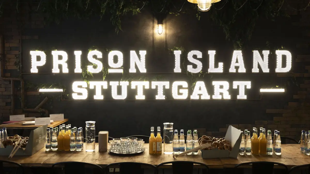 Prison Island: Die neue Attraktion in Stuttgart Prison Island in der Lautenschlagerstraße.