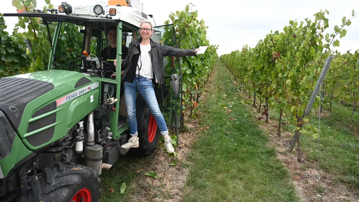 Weinlese Vollernter
Matthias Hammer
Reportage Sandra Lesacher