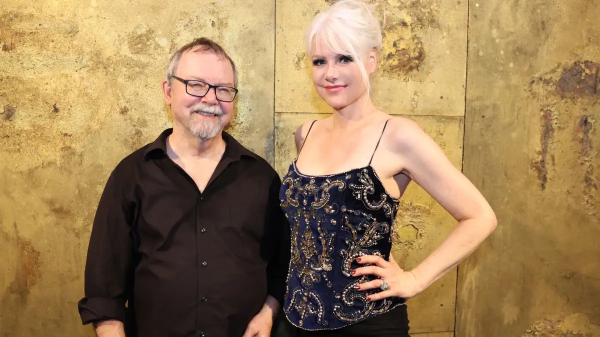 Frieder Berlin und Tatjana Geßler auf den Berglen