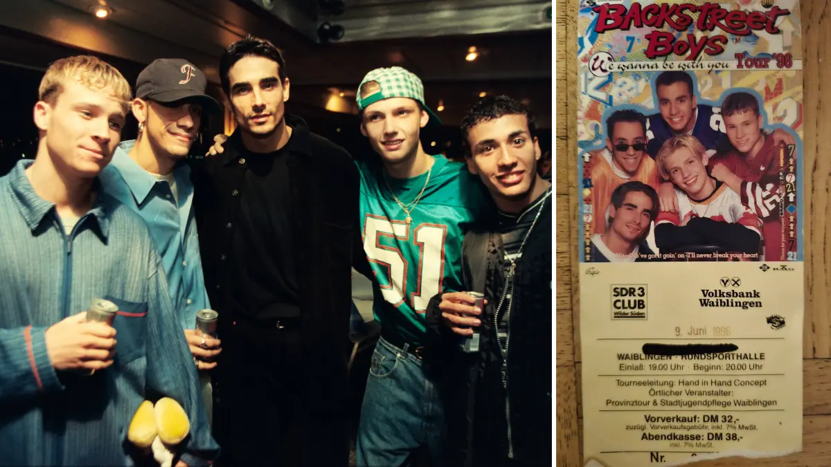 BSB Konzert Collage 1996 (Bandfoto ist NICHT aus Waiblingen)