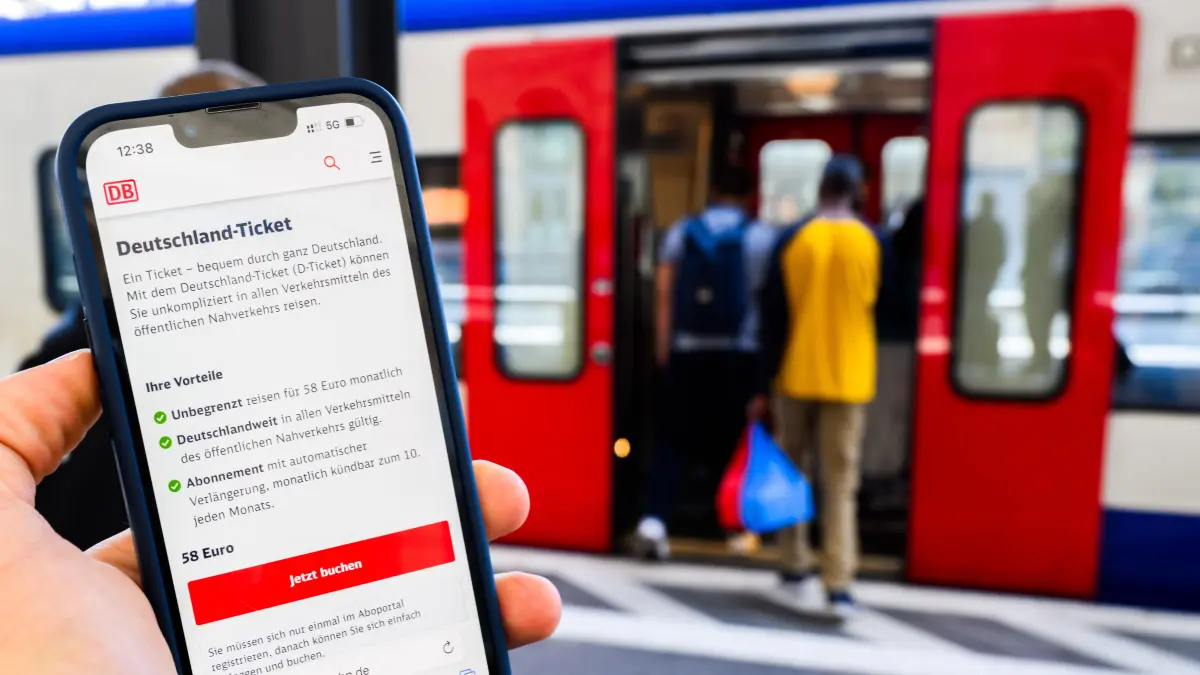 Das Deutschlandticket soll teurer werden.