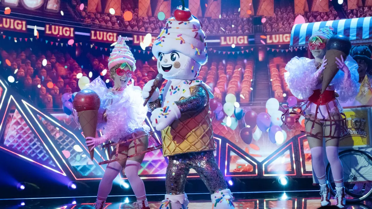 In der dritten "The Masked Singer"-Show flog Luigi Eishörnchen raus.