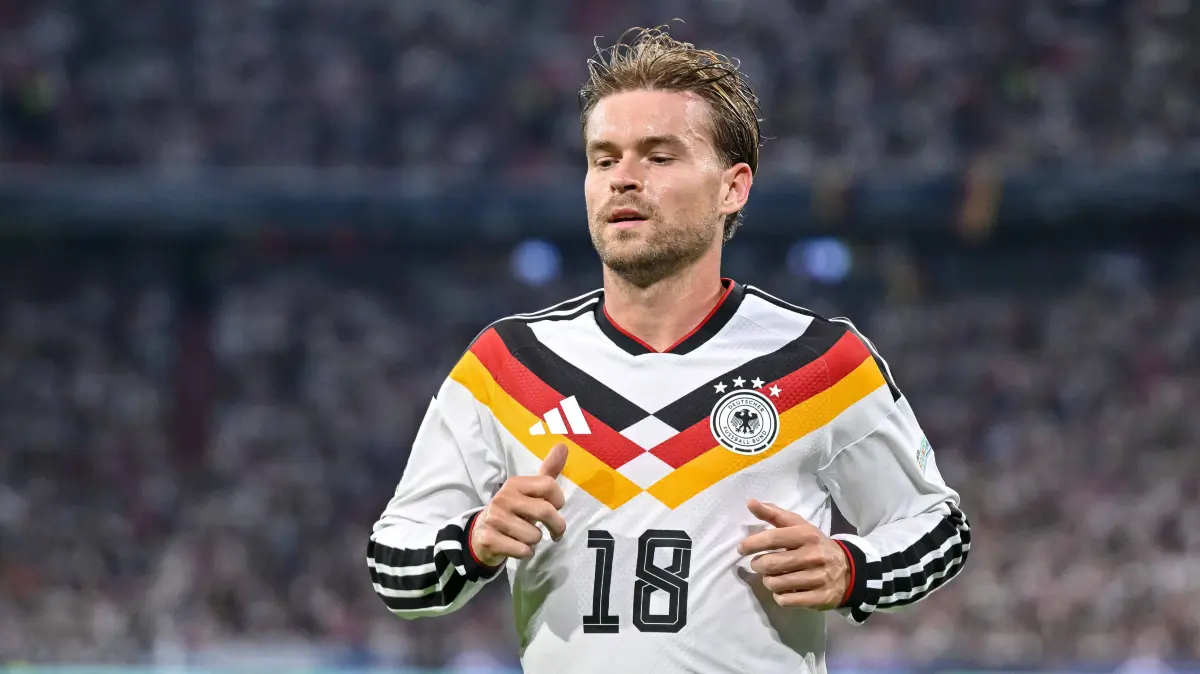 Germany v Serbia - UEFA Nations League 2026/27 Group A2 MD3: Maximilian Mittelstaedt Germany Looks on during the UEFA Nations League 2026/27 group phase match between Germany and Serbia at Allianz Arena on October 1, 2026 in Munich, Germany. Photo by Harry Langer/DeFodi Images - *** Maximilian Mittelstaedt of Germany watches the UEFA Nations League 2026-27 group stage match between Germany and Serbia at the Allianz Arena on October 1, 2026, in Munich, Germany. Photo by Harry Langer, DeFodi Images