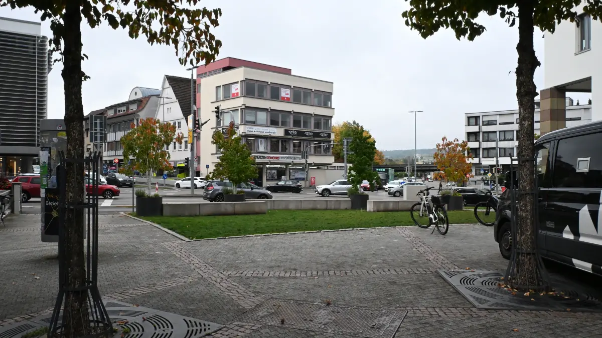 Roseplatz in Herrenberg