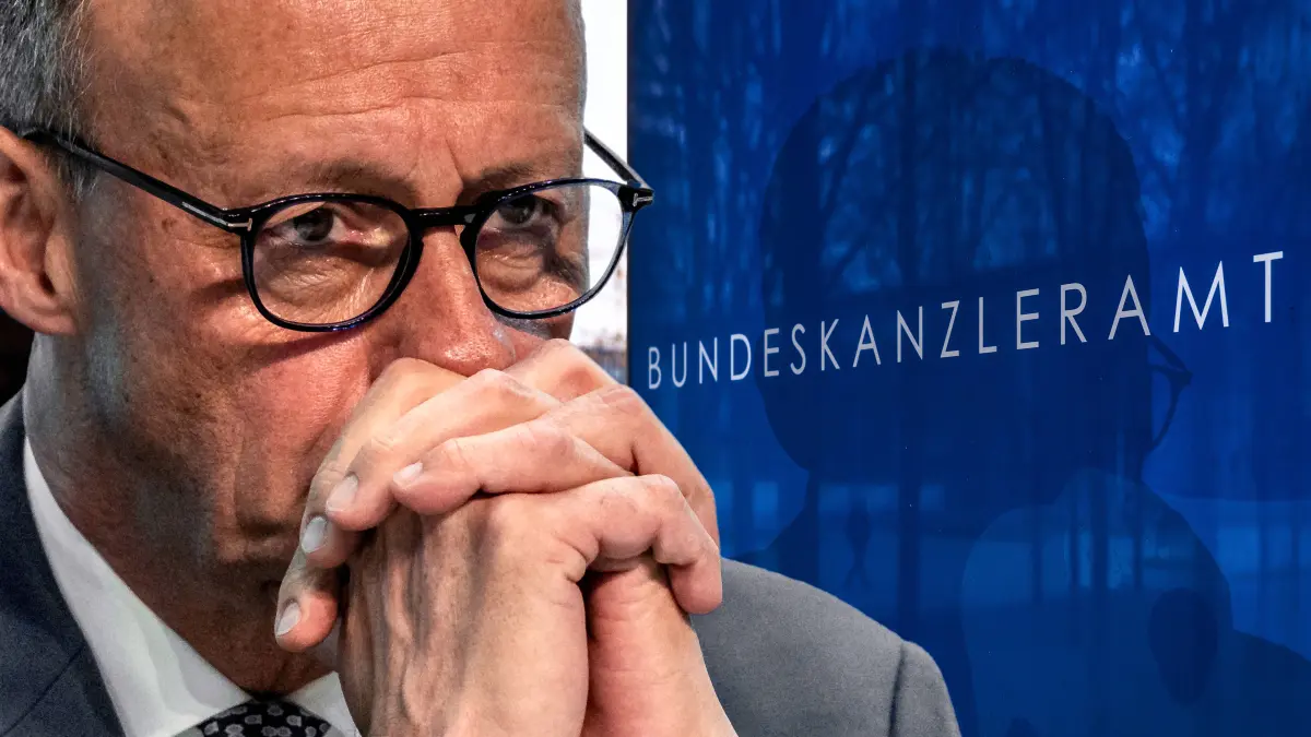 Nach den Wahlniederlagen ist Friedrich Merz in der eigenen Partei angeschlagen. Der Koalitionspartner SPD macht ihm das Kanzlerdasein zudem auch nicht leichter (Fotomontage).
