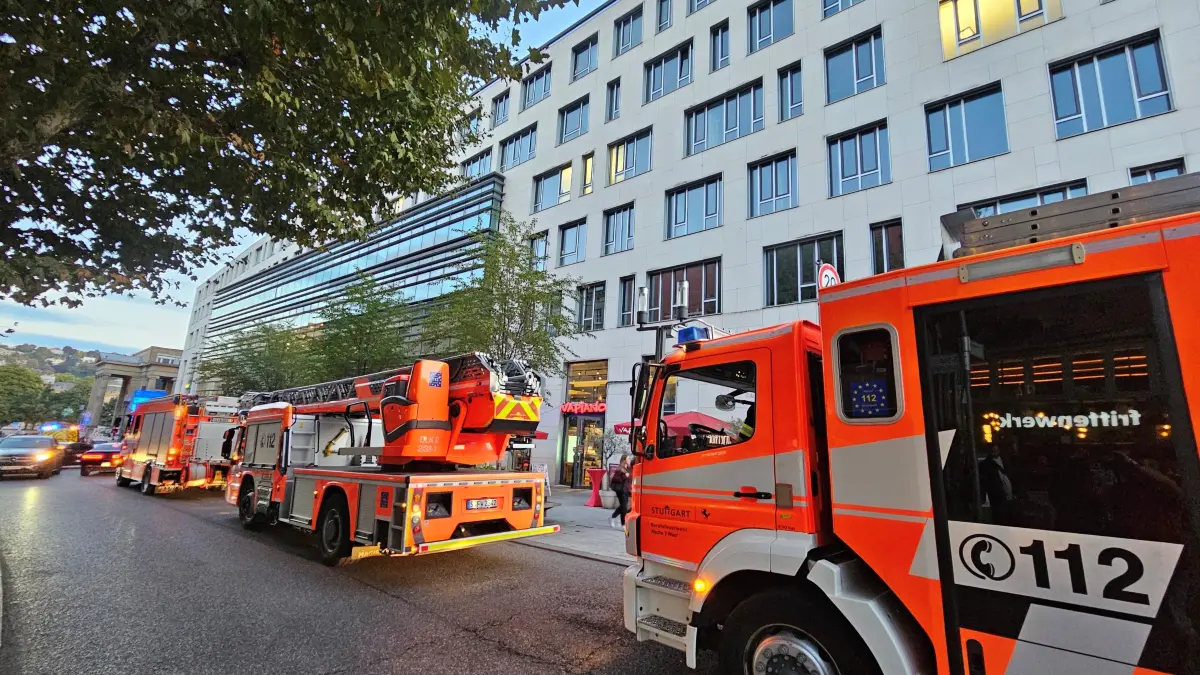 Königsbau Passage, Stuttgart, Fehlalarm