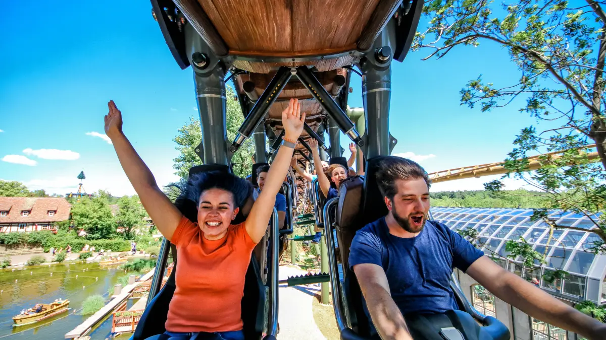 Hals über Kopf Achterbahn Tripsdrill