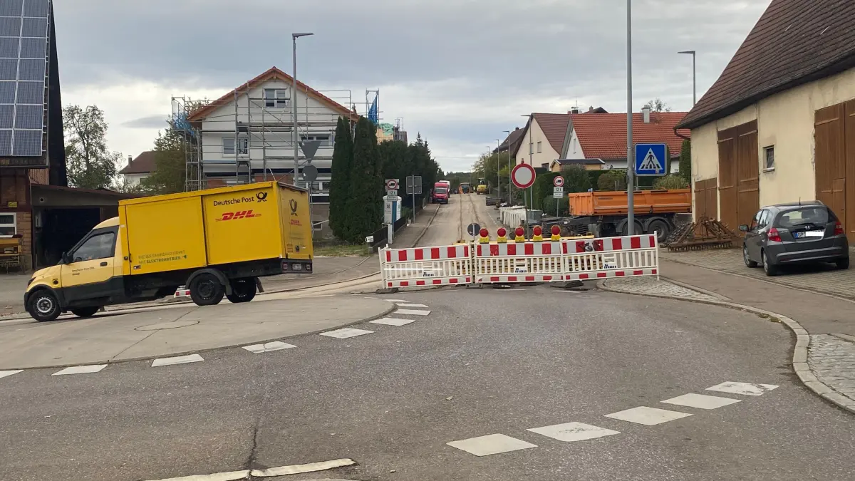 Straßenbau Krummwälden
