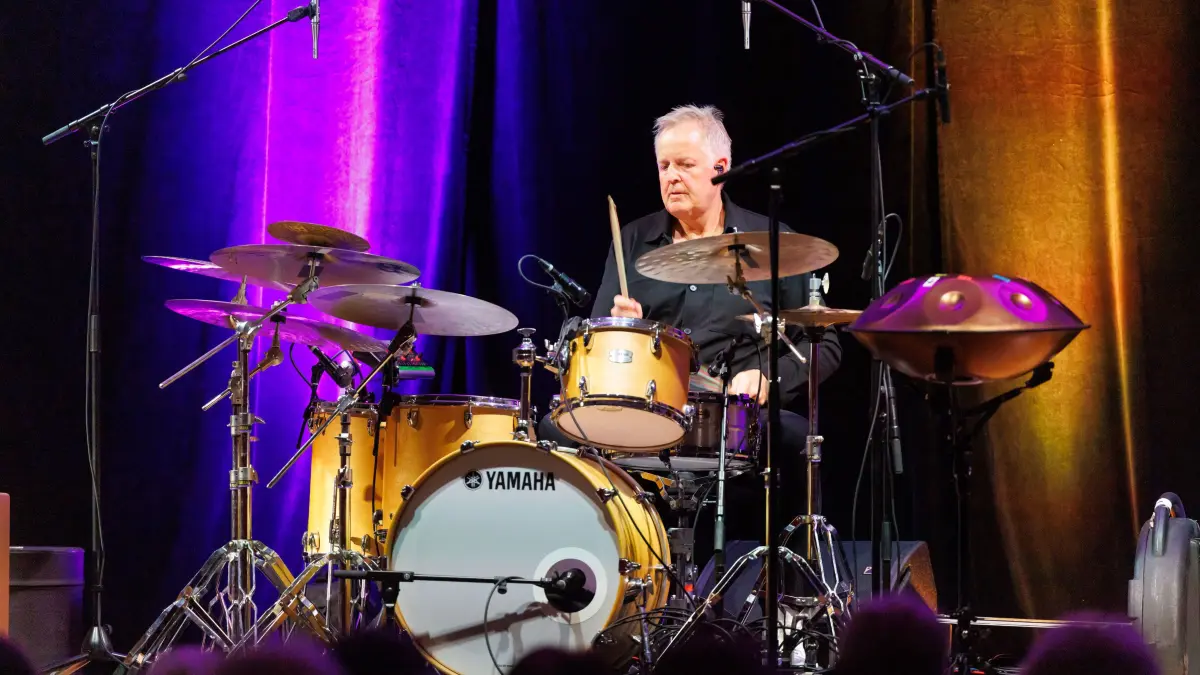 Wolfgang Haffner Trio: Böblingen, Sparkassenforum, Jazz, Konzert, Musiker, Schlagzeug, Wolfgang Haffner,