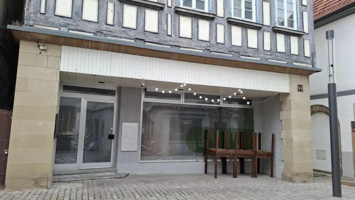 Die ehemalige Olive in der Marktstraße in Marbach